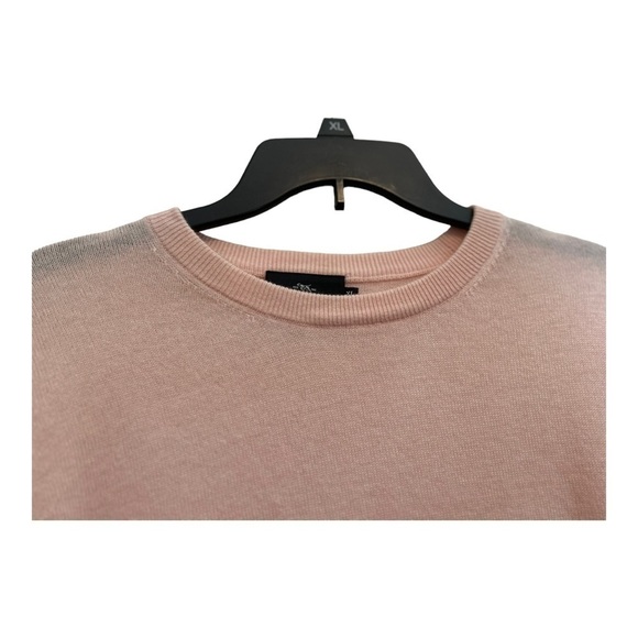 RODD & Gunn Merino Wool & Cashmere Crew Neck Sweater in light pink - Picture 7 of 15